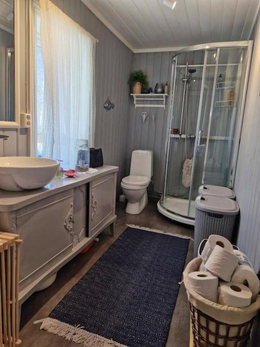 Hus Ved Sjoen 4 Soverom 10 Gjester Holiday home Salsbruket